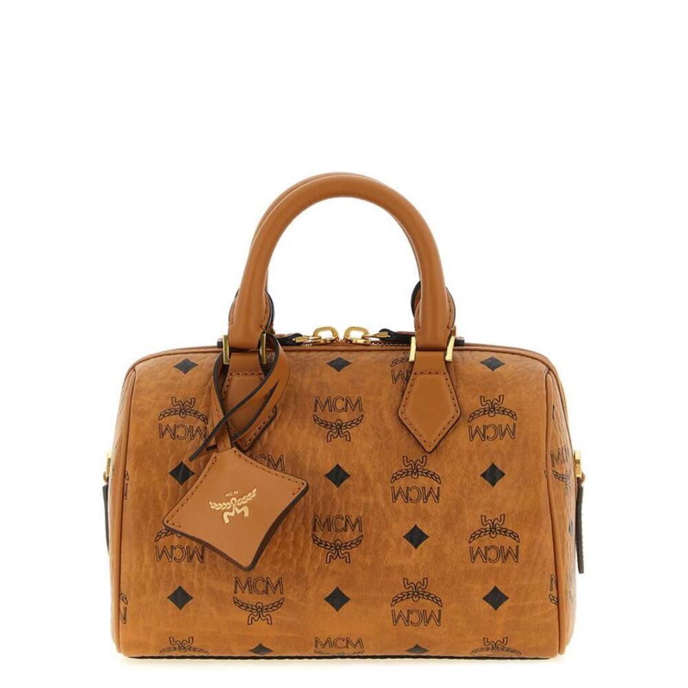 MCM Brown Polyethylene Women's Handbag